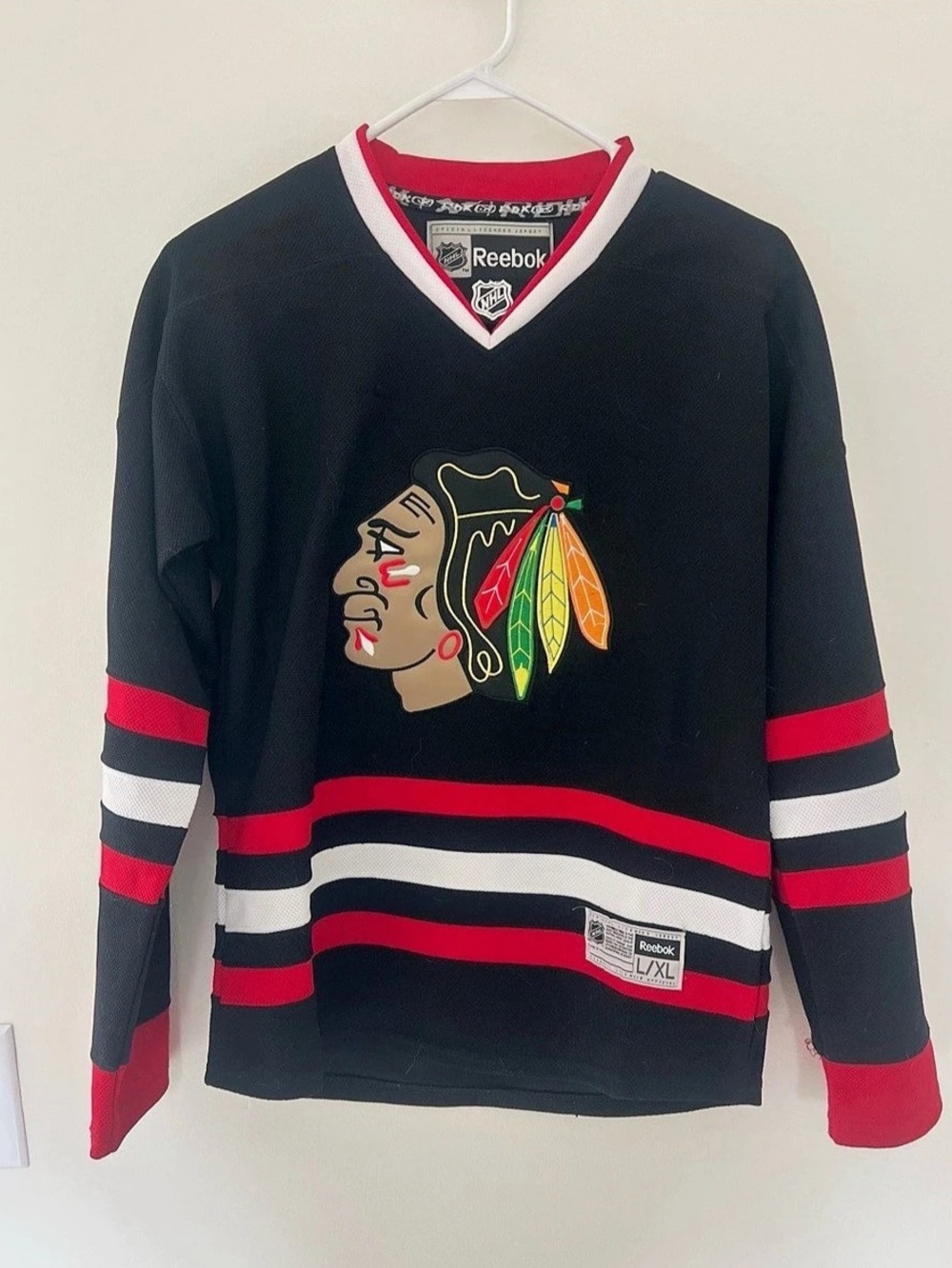 Official Chicago Blackhawks Corey Crawford #50 Premier Jersey